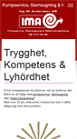 Mobile Screenshot of imapump.se